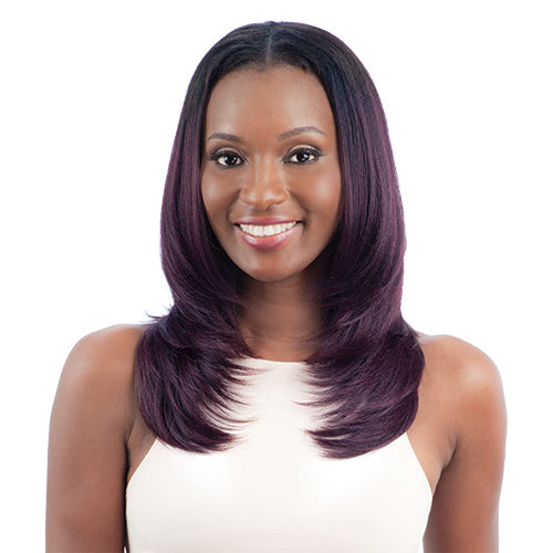 Model Oval Part Wig Layered Cut: Premium Oval Wig with Precision Layering for Natural Depth