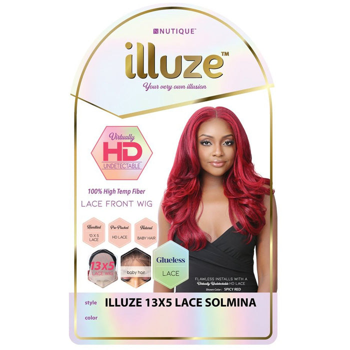 Nutique Illuze Glueless 13x5 HD Lace Front Wig - SOLMINA – Ebonyline
