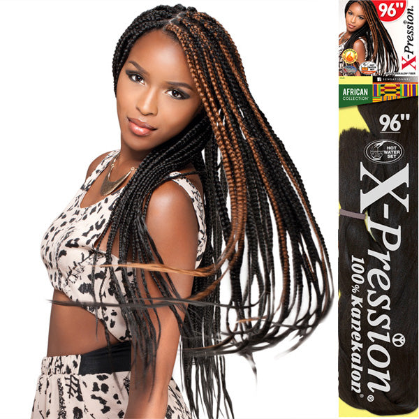 Sensationnel Synthetic African Collection X-Pression Braid 96