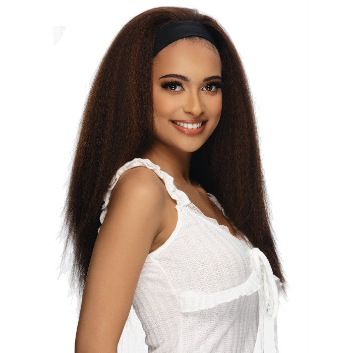 Vivica A Fox Headband Kinky Straight Headband Wig 24