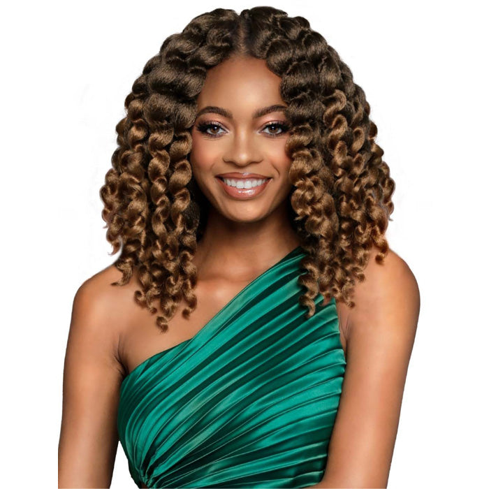 Bobbi Boss Pre-Looped Crochet Braids - BRAZILIAN BATON CURL 10