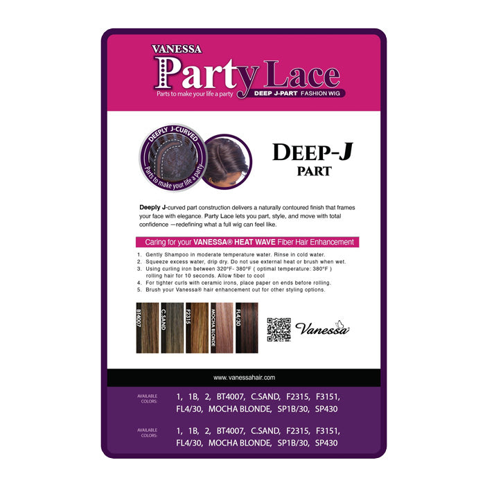 Vanessa Party Lace Full Wig - DJ ADELE – Ebonyline