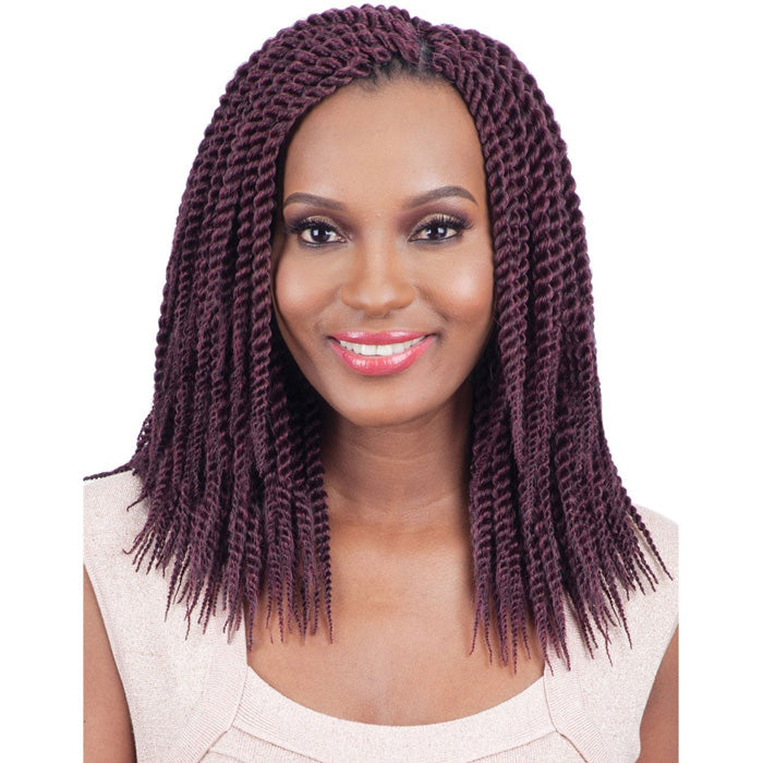 Model Model Glance Pre-Looped Crochet Braid - SENEGALESE TWIST