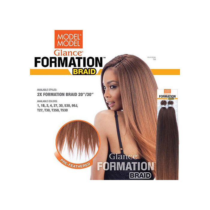 Model Model Glance Crochet Braids - 2X FORMATION 20