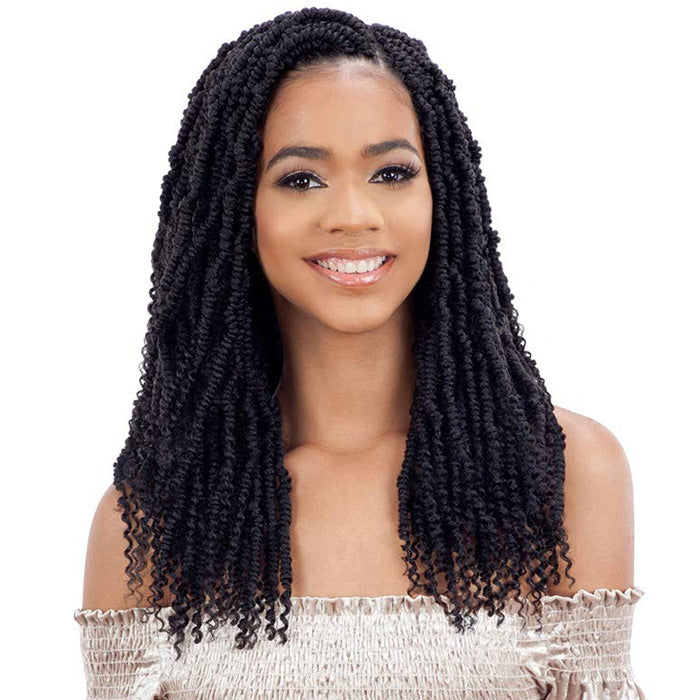 Model Model Glance Pre-Looped Crochet Braid - 2X BOMB TWIST 14