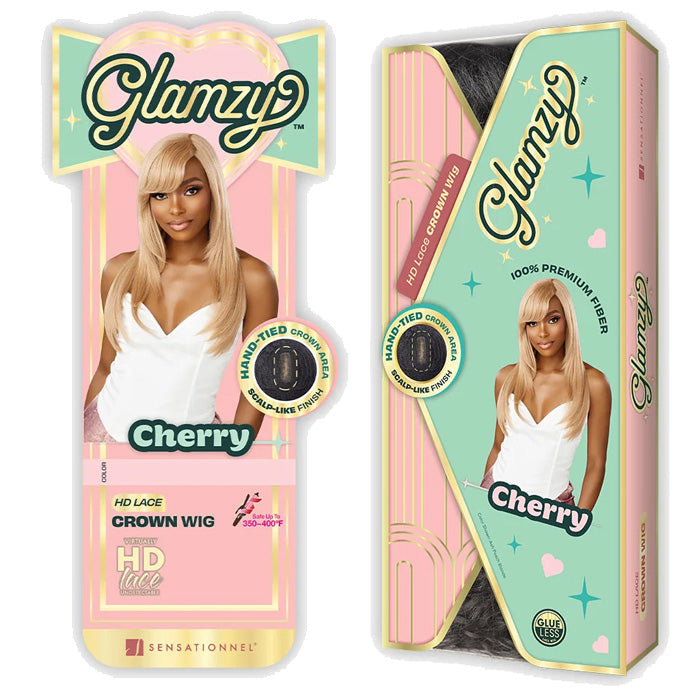 Sensationnel Glamzy HD Lace Crown Wig - CHERRY – Ebonyline