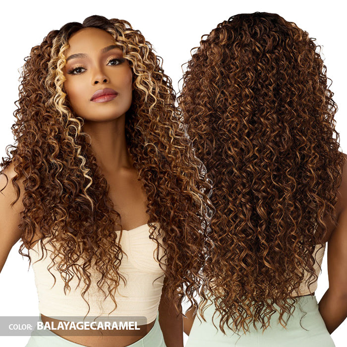 Sensationnel Glamzy Glueless HD V-Part Lace Wig - ZINNIA – Ebonyline
