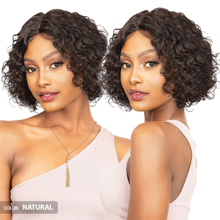 Janet Collection Natural Deep Part Wig 100% Natural Virgin Remy