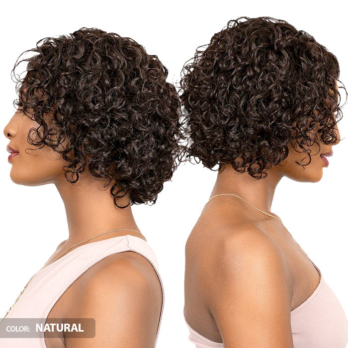 Janet Collection Natural Deep Part Wig 100% Natural Virgin Remy