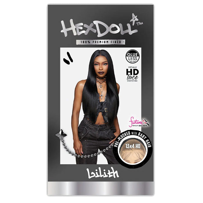 Sensationnel Shear Muse Hex Doll Glueless 13x4 HD Lace Frontal Wig