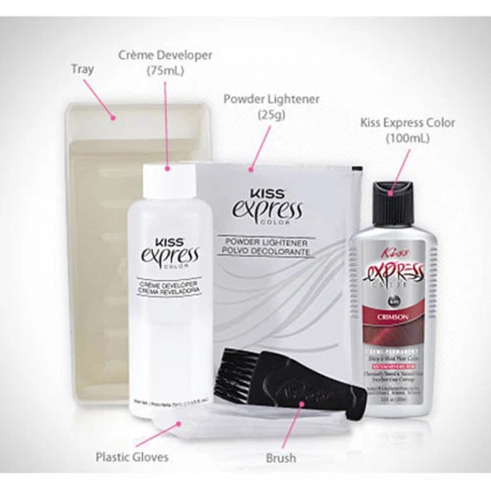 Kiss Colors Express Complete Hair Color Kit – Ebonyline
