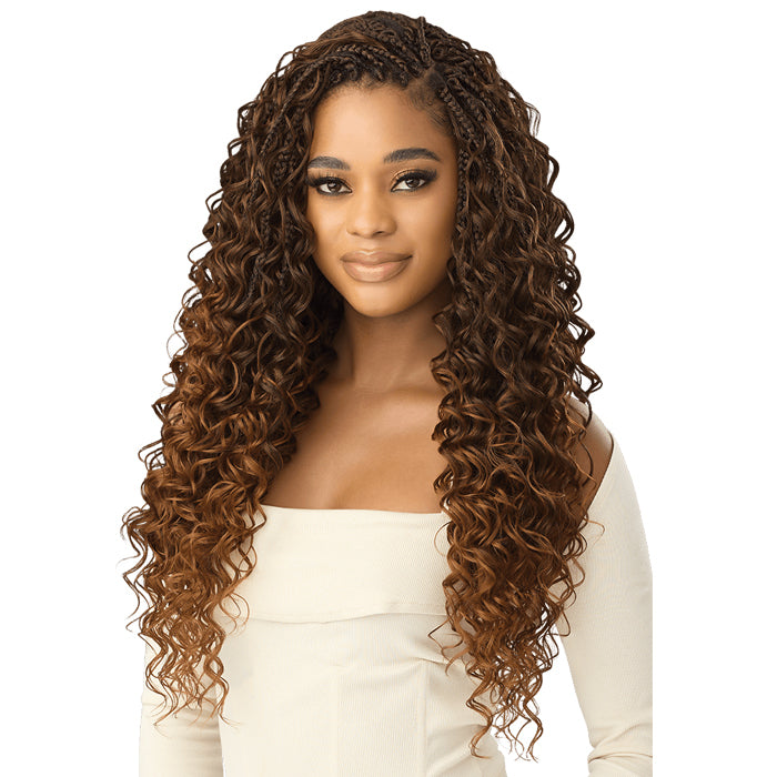 X-Pression Twisted Up Pre-Looped Crochet Braids - BOHO BELLA DEEP