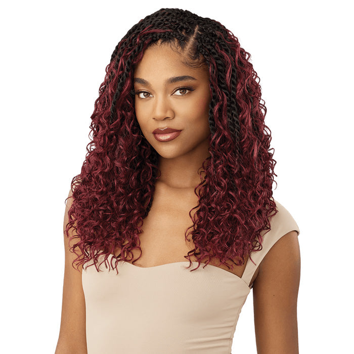 Pre Loop Outre X-Pression Twisted Up Pre-Loop Crochet Braid - BOHO ISLAND TWIST ...