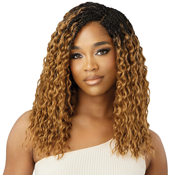 Pre Loop Outre X-Pression Twisted Up Pre-Loop Crochet Braid - BOHO WET & WAVY V ...