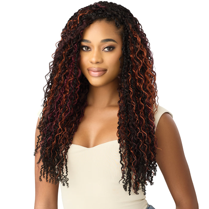 Outre X-Pression Twisted Up Crochet Loop Braid - HYPER BORABORA