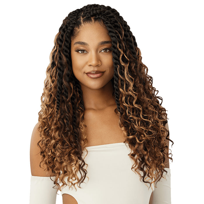 Outre X-Pression Twisted Up Pre-Loop Crochet Braid - JUMBO BOHO