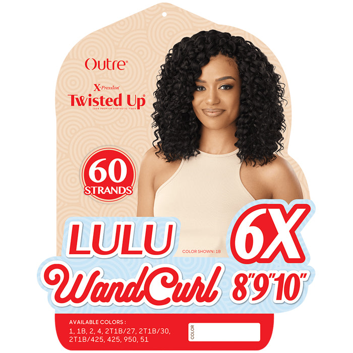 Outre X-Pression Twisted Up Pre-Loop Crochet Braid - LULU WANDCURL