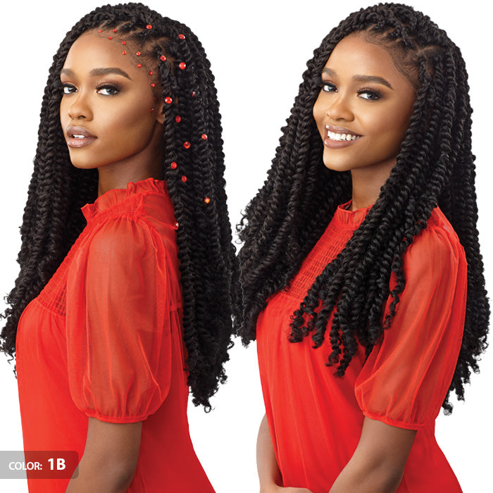 Outre X-Pression Twisted Up Crochet Braid - WATERWAVE FRO TWIST 22