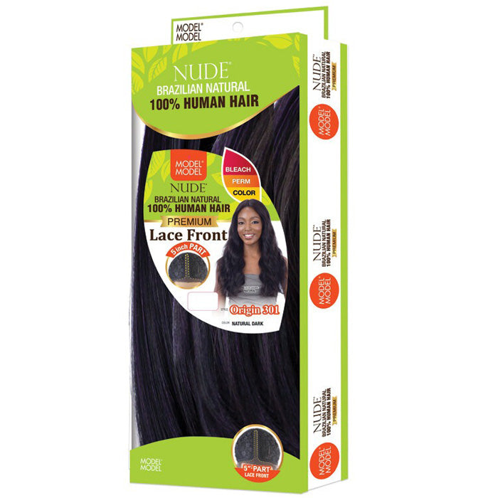 Model Model Nude Brazilian Natural 100% Human Hair 5 Inch Part
