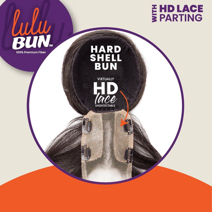 Sensationnel Lulu Bun HD Lace Parting Bang - UPDO UNIT 3 – Ebonyline