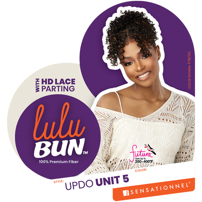 Sensationnel Lulu Bun HD Lace Parting Bang - UPDO UNIT 5 – Ebonyline