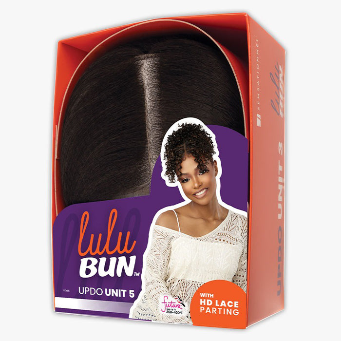 Sensationnel Lulu Bun HD Lace Parting Bang - UPDO UNIT 5 – Ebonyline