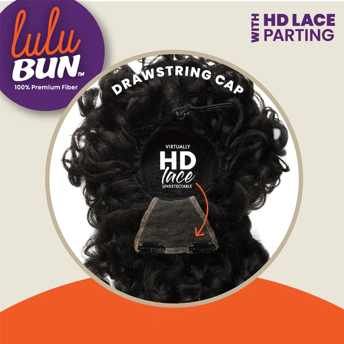 Bùn Sensationnel Lulu Bun with HD Lace Parting Drawstring Cap - UPDO