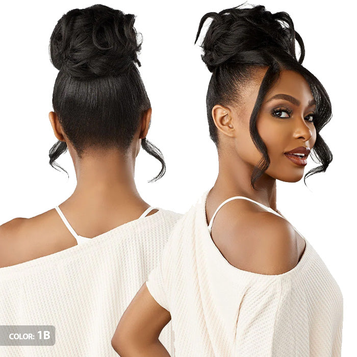 Sensationnel Lulu Bun HD Lace Parting Bang - UPDO UNIT 12 – Ebonyline