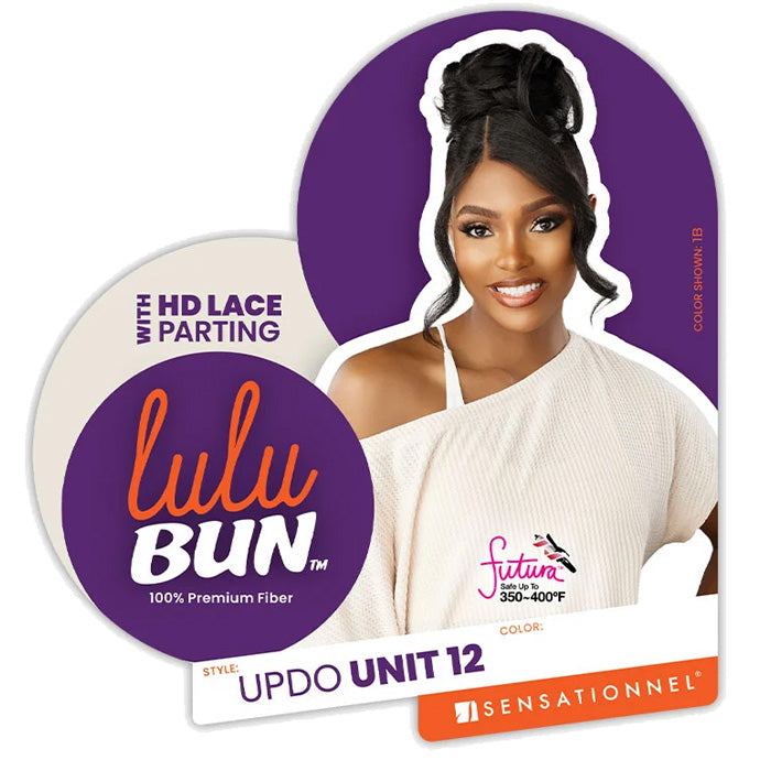 Sensationnel Lulu Bun HD Lace Parting Bang - UPDO UNIT 12 – Ebonyline
