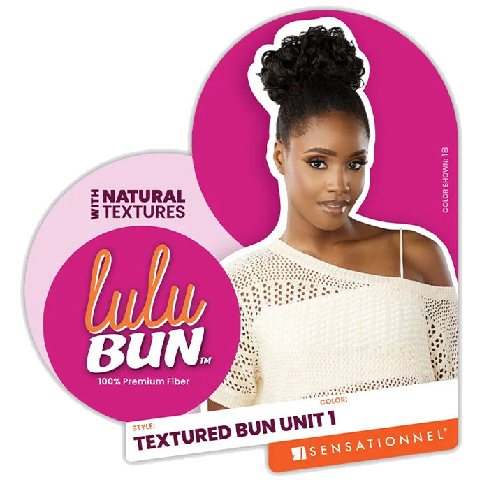 Sensationnel Lulu Bun - TEXTURED BUN UNIT 1 – Ebonyline