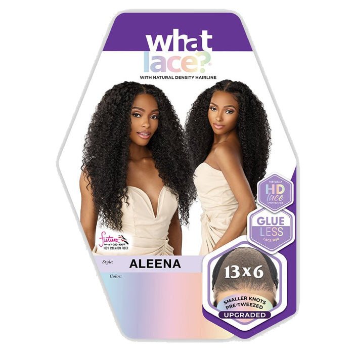 Sensationnel What Lace Glueless Pre-Tweezed 13x6 HD Lace Front Wig