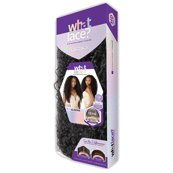 Sensationnel What Lace Glueless Pre-Tweezed 13x6 HD Lace Front Wig