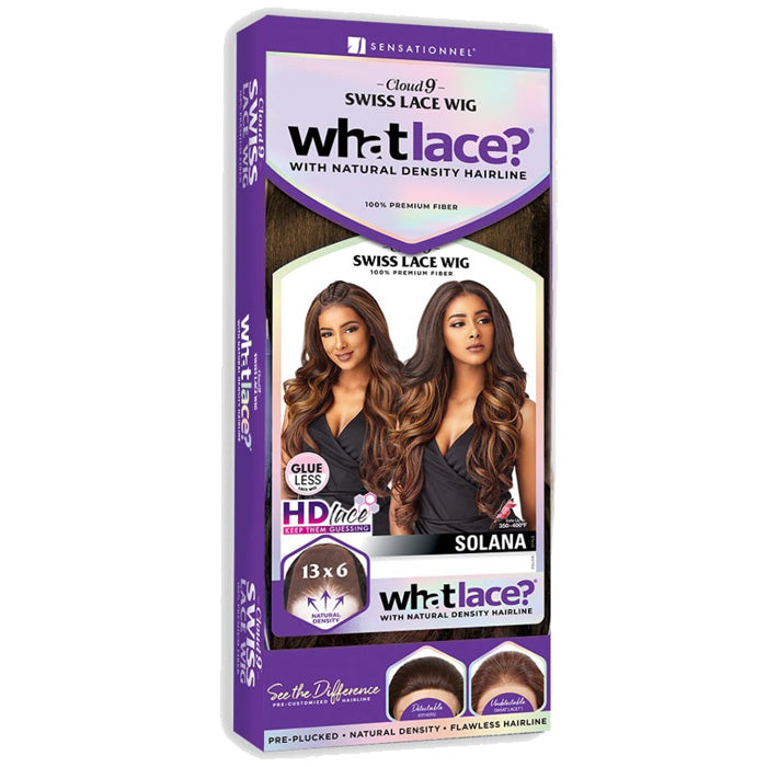 Sensationnel Cloud 9 What Lace Glueless 13x6 HD Swiss Lace Frontal