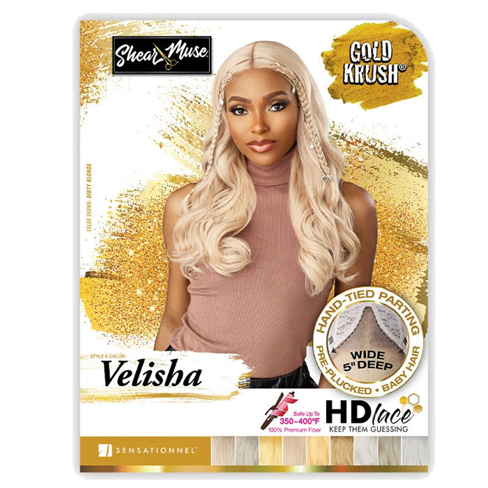 Sensationnel Shear Muse Gold Krush Glueless Wide 5