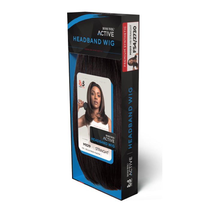 M1019 Bobbi Boss Active Headband Wig - M1019 HB STRAIGHT – Ebonyline