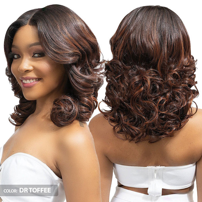 Janet Collection Melt Glueless 100% Human Hair Blend HD 360 Lace