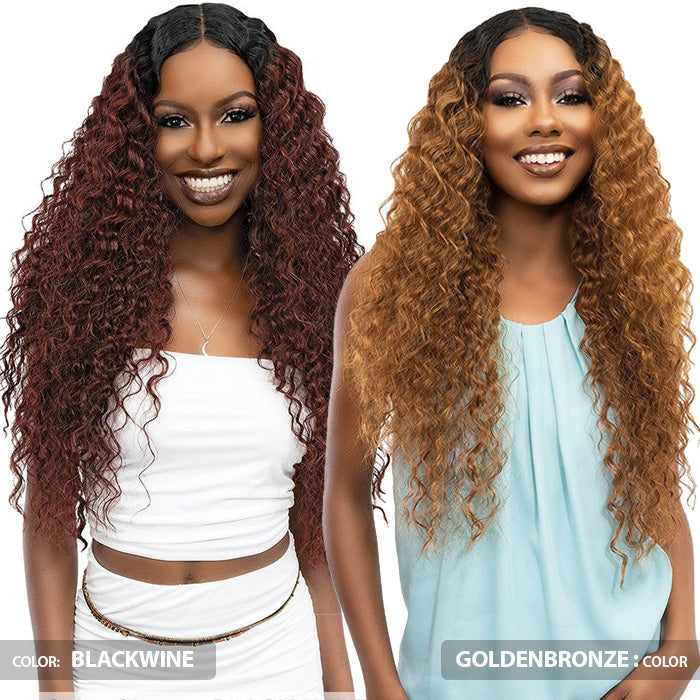 Janet Collection Melt Extended HD Swiss Part Lace Wig- ADDY