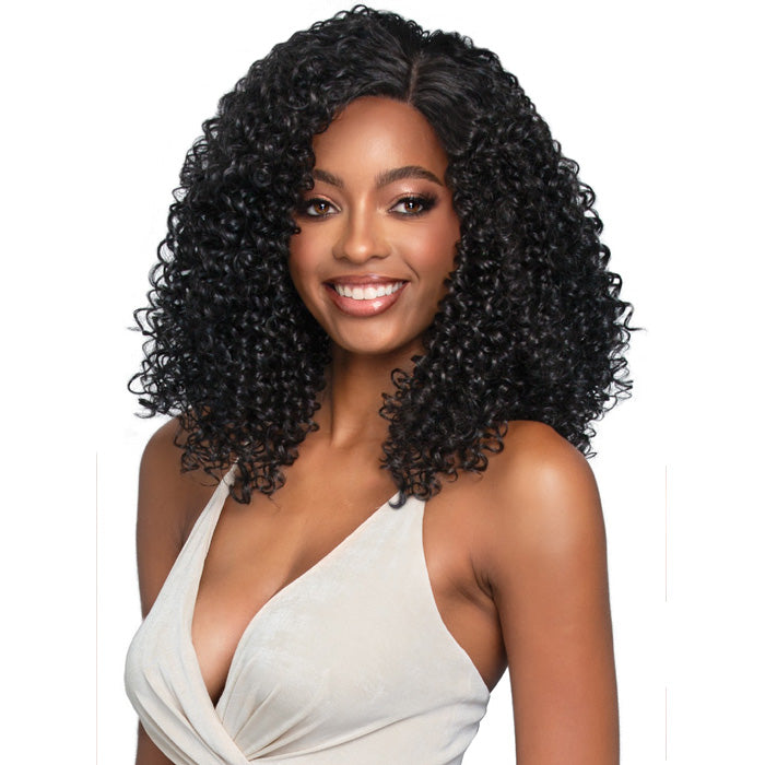 //美品//MS BI-COLOR LS HIGH NECK XL Bobbi Boss Glueless 13x4 HD Deep Lace Front Wig - MLF257