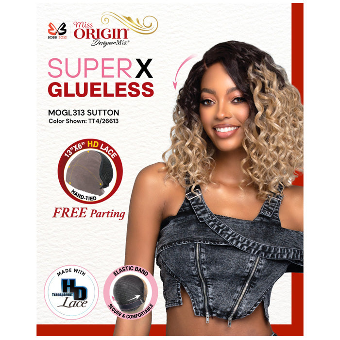 Bobbi Boss Miss Origin SuperX Glueless 13x6 HD Lace Frontal Wig
