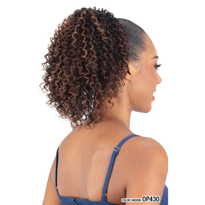 Model Model Miss Divine Human Hair Blend Drawstring Ponytail - HYDRO C ...