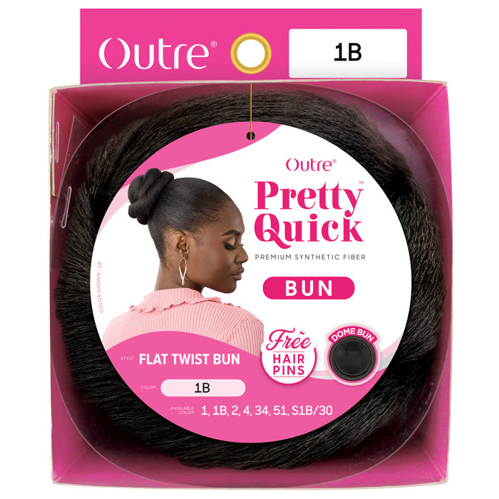 Bùn Outre Pretty Quick Bun Dome - FLAT TWIST – Ebonyline