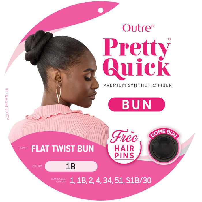 Outre Pretty Quick Bun Dome - FLAT TWIST – Ebonyline
