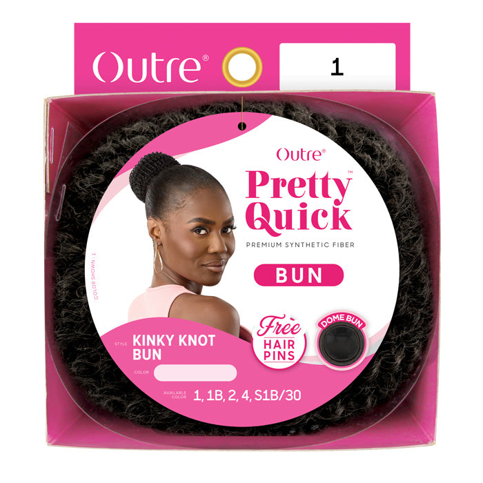 Outre Pretty Quick Bun Dome - KINKY KNOT – Ebonyline