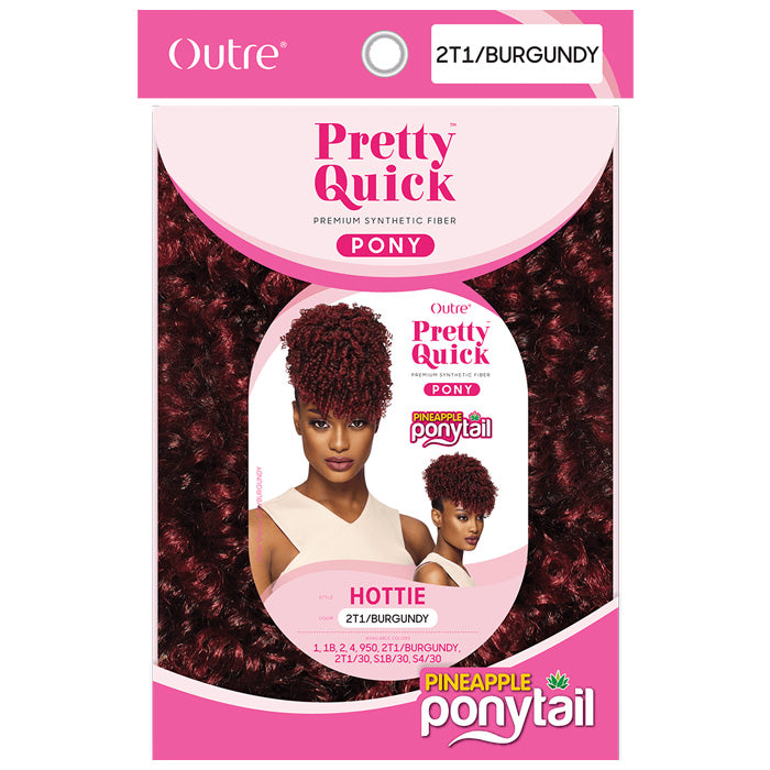 Outre Pretty Quick Pineapple Ponytail - HOTTIE – Ebonyline