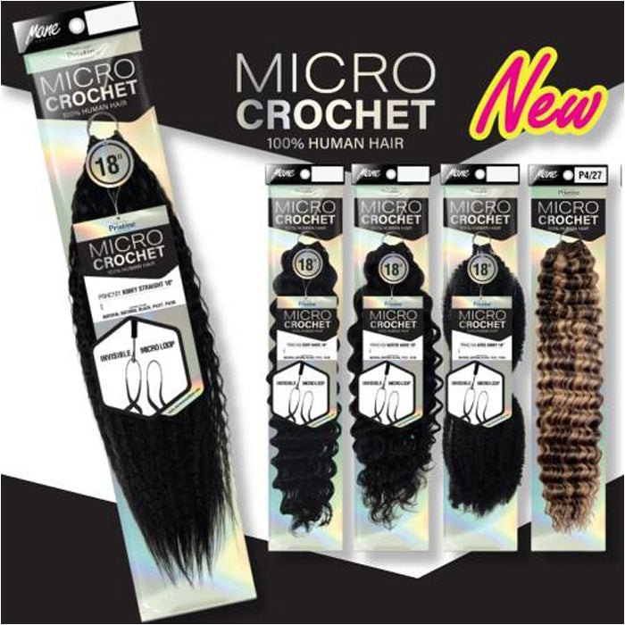 SKUM-kun Clear MC 6 Braids 口裂けメイク Mane Concept Pristine Micro Crochet 100% Human Hair Pre-Looped