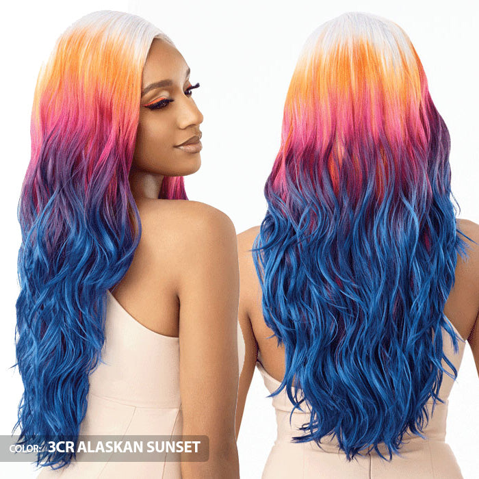 Outre Color Bomb HD Transparent Lace Front Wig - ZAHARA – Ebonyline