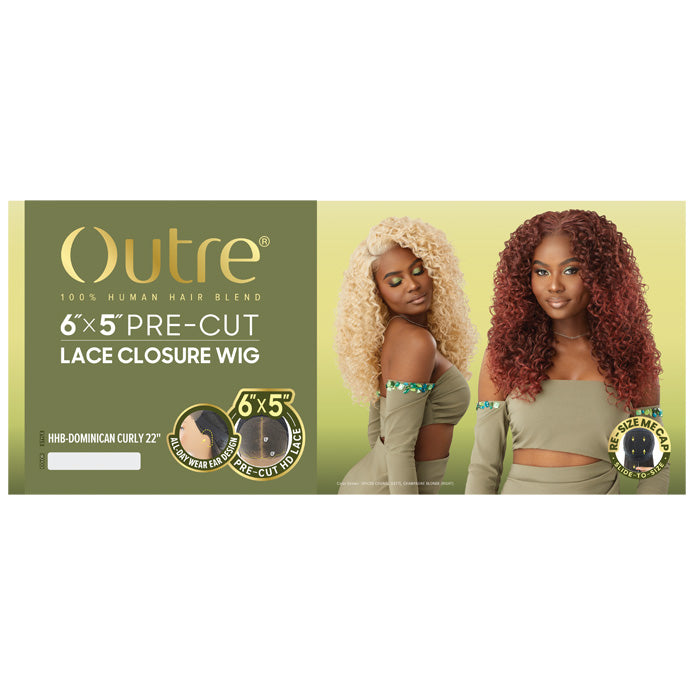 Outre Glueless 6x5 Pre-Cut Lace Closure Wig - HHB-DOMINICAN CURLY