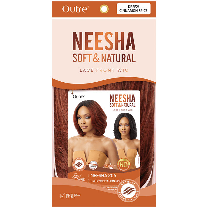 Outre Neesha Soft & Natural HD Lace Front Wig - NEESHA 206 – Ebonyline