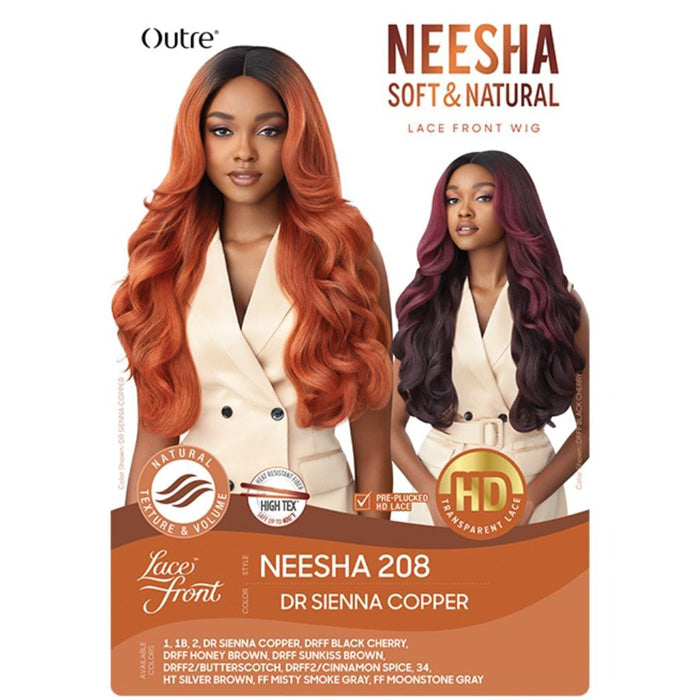 1080 Outre Neesha Soft & Natural HD Lace Front Wig - NEESHA 208 – Ebonyline