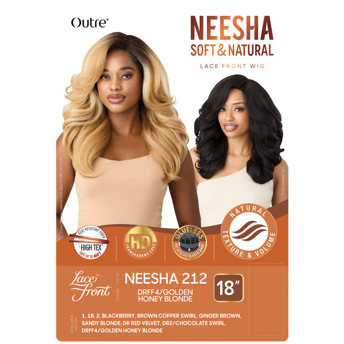 Outre Neesha Glueless HD Deep Lace Part Front Wig - NEESHA 212